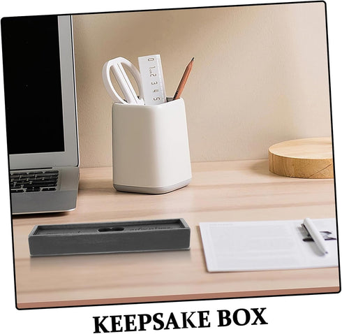 Large Wooden Pregnancy Announcement Box - Versatile Test Holder for Baby Showers