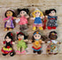Soft Plush Around The World Dolls, 8 Pack, 8"