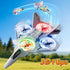 Xelabrion 4-6-8-10-12, 360 Remote Control Airplane Drone for Kids Ages RC Plane Jet Drone with One Key Take