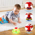 TOYANDONA 3 Pcs LED Light Up Spinning Top Toys, Flashing Music Spinning Tops for Kids Birthday Party Favors