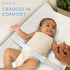 Jool Baby Serenity Soft Changing Pad + Washable Cover, Non-Slip - Fits Standard Changing Tables & Dressers (Wave
