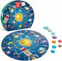 Hape Solar System Puzzle | Round Solar System Puzzle Toy for Kids,