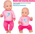 6 Sets Baby Doll Clothes, Fancy Outfit Dress Doll Accessories for 14-16 Inch Baby Dolls, Pjs for 43cm New Born Dolls
