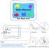 ZMLM Baby Tummy-Time Water Mat: Infant Baby Toy Gift Activity Play Mat for 3-12 Month Newborn Boy Girl Toddler Fun
