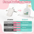 TBHAPY 0-36 Baby Bathtub,Collapsible Baby Bath Tub with Soft Cushion & Thermometer, Space Saving Foldable & Travel