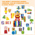 10-in-1 3+, 10 Animal Number Robots Transforming Toys STEM Learning Toys for Kids Ages Number Blocks with Digital