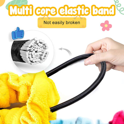 Sonyabecca 12 Elastic Fleece Cooperative Stretchy Band Integrations Dynamic Movement Exercise Stretchier Latex Feet