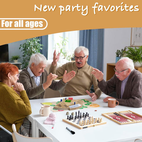 Deartisan Baseball Board Game, Oak Made Leisure Game for Sport Battle Table Game for Family Party Holiday