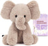 Easfan Microwavable & Weighted Stuffed Animals Elephant Plushie for Warmth-Comfort Cute Soft