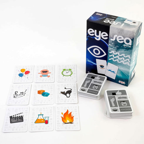 AMIGO Games Eye Sea - Fun Fast-Paced Brainstorming Party Card Game for 2-10 Players