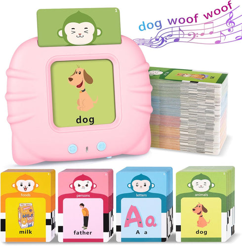 Toddler Girls Toys Talking Flash Cards-296 Sight Words, Educational Toys for 1