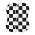 Emelivor 4 Pack Checkerboard Plaid Muslin Burp Cloths for Baby Super Soft Baby Burp Cloths Absorbent Baby Washcloths