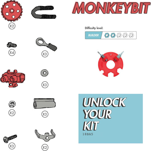 Community The OFFBITS Offbits Animal Kit - Pingubit, Penguin Model Size Kit with Super Tool + Online Unlocking Code