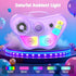 Delighkidz 3 4 5 6 7 8 2 4-6 Stand Karaoke Machine for Kids, Singing Toys Gifts for Year Old Girls Boys, Rechargeable
