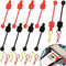 GDOOL 1.0mm RC Cars Body Clips with Pull Tabs for Universal 1/14 1/16
