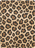 CZXW 52" 28" Cheetah Leopard Print Crib Sheets Fitted x Natural Cotton Soft & Breathable for Baby Crib Mattress