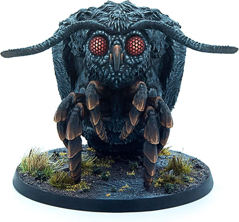 Modiphius Entertainment: Fallout Miniatures - Cult of The Mothman: Mothman Eclipse - 3 Unpainted Figures