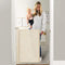 Retractable Baby Gate, Momcozy Extra Wide Mesh Baby Gates for Stairs, 33"