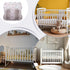 Generic Bedside Storage Organizer - Bedside Pockets Organizer For Cribs, Multi-Compartment Diapers Bag Large Capacity