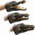 Yolococa Alligator Puppet, Realistic Crocodile Head Hand Puppet for Kids, Soft Latex Rubber