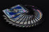 Alloy Cobalt Playing Cards Poker Deck, Custom Design Foiled Backs & Faces, New