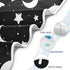 YETTASBIN 30 30 Inch Halloween Ghost Baby Towel, Ultra Soft Absorbent Cotton Baby Hooded Bath Towel for Newborn Baby
