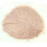 Newborn Photo Props Faux Fur Round Blanket, 23.6 inch Soft Baby Boy Girl Photo Mat, Light Pink
