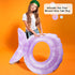 6 Pcs Kids Inflatable Swimming Ring, Mermaid Pool Float for Boys and Girls, Summer Outdoor Beach Party Supplies, 3