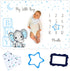 Amity Baby Monthly Milestone Blanket for Boy Premium Extra Soft Fleece for Baby Shower