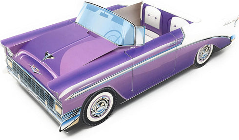 12 1950's Classic Car Party Food Boxes with Wax Paper - GM Collection