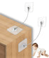 10 Pack, 12 inches Furniture Anchors Kit for Baby Proofing, Adhesive TV
