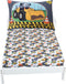 Todays Kids Under Construction Blue Toddler Bedding Set - 2-Piece Baby Crib