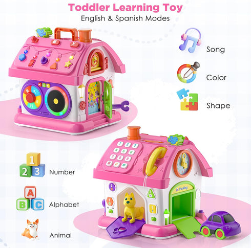 1 1 12-18 1-2 Vahome Musical Montessori Toys for Year Old Girl Gifts, First Birthday Gifts for Year Old Girl