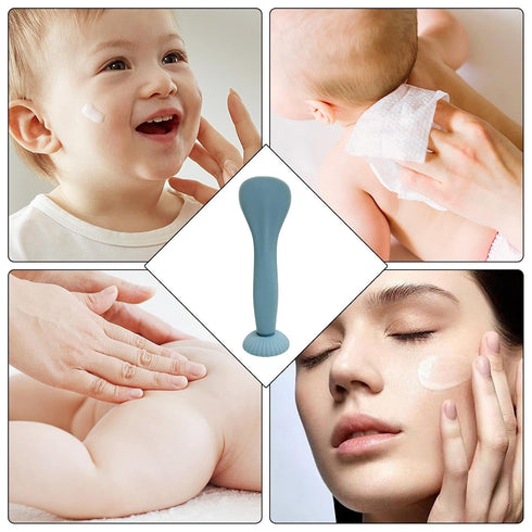 GLANSI Diaper Cream Spatula, Baby Diaper Brush, babby bum brush, Diaper Cream Applicator, Flexible Diaper Paste