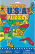 Create-A-Scene USA Puzzle Magnetic Playset — Portable Mess-Free Magnet Activities for Ages 3+ — Creative Fun