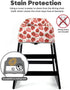 2-Point Mamatepe Baby High Chair Cover Restaurant with Strap Pads & Harness - Machine Washable, Waterproof, Portable