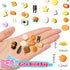 50 Pack Set Mini Food Blind Bags for Kids - Small Dollhouse Accessories & Party Favors with Tiny Resin Food Toys
