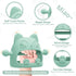 Baby Teething Toys for 0-6 Months, Silicone Teether Chew Mitt for Teething Relief, Perfect Baby Shower Gifts (Cartoon