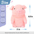 Hopearl Talking Pig, Repeats What You Say, Nodding Electric Interactive Animated Toy for Toddlers, Pink