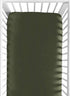 Sweet Jojo Designs Solid Dark Green Fitted Crib Sheet for Woodland Camo Collection, Baby or Toddler