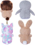 My OLi 5" Plush Toys Set, Bundle of 4 Fairy Tale Animal Toys, Unicorn, Lion, Rabbit, Sloth for Kids