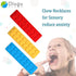 7 Pack Chew Necklaces for Sensory Kids, Chewy Necklace Bundle for Boys Girls and Adults with Autism, ADHD, SPD