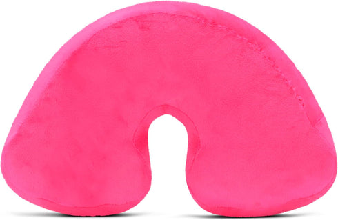 iscream Silky Fleece Covered 10.5" Slow Rise Squishy Stress Ball - Rainbow and Clouds Shaped