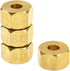 Brass 12mm Wheel Drive Hex Hub Adapter with Pins, Counterweight Compatible with Axial SCX10 90046, Tamiya CC01, D90,