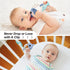 0-6 6-12 Baby Teething Toys Months, Mombella Clownfish Teething Toys Months, Baby Teether Toys with No Drop Strap