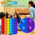 2Pack Toys,26 1-30,Popper (2) Pop Fidget Toys,ABC Learning and Educational Letters and Numbers Games Bulk and Party
