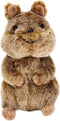 Kawaii Quokka Kangaroo Plush Stuffed Animal, 8.5'' Lifelike Short Tail Plushie Pillow Toy for Kids Gifts Home Decor