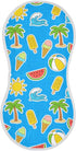 decor gift Cotton Burp Cloths Baby Soft and Absorbent? Summer Watermelon Palm Waves Baby