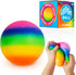 Power Your Fun Arggh Rainbow Giant Stress Balls for Adults, 3.75 Inch Large Stress Balls for Kids, Fidget Toy