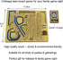 Wooden Cribbage Wars Board Game - Cribbage War Boards Game Unique for Adults- Family Game Night Gifts - Crib Wars Board